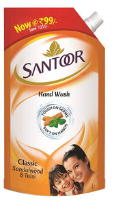 Santoor Gentle Hand Wash 750ml