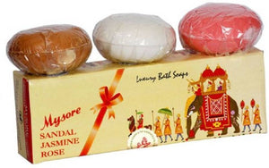 Shoponn.in Mysore Sandal Jasmine Rose Soap, 450G